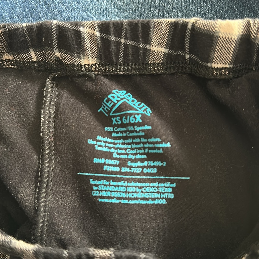 Leggings plaid - Picture 2 of 2